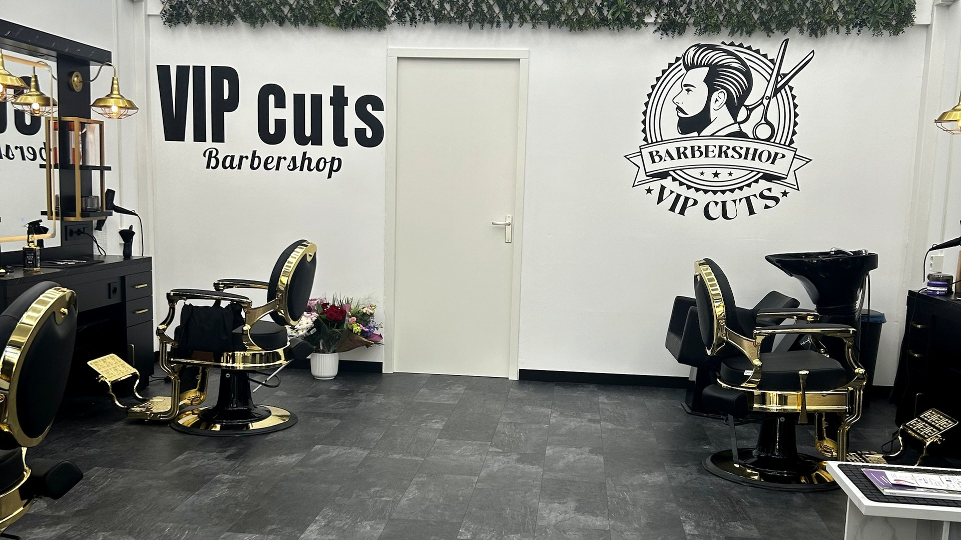 Interieur van Barbershop VIP Cuts in Hoofddorp
