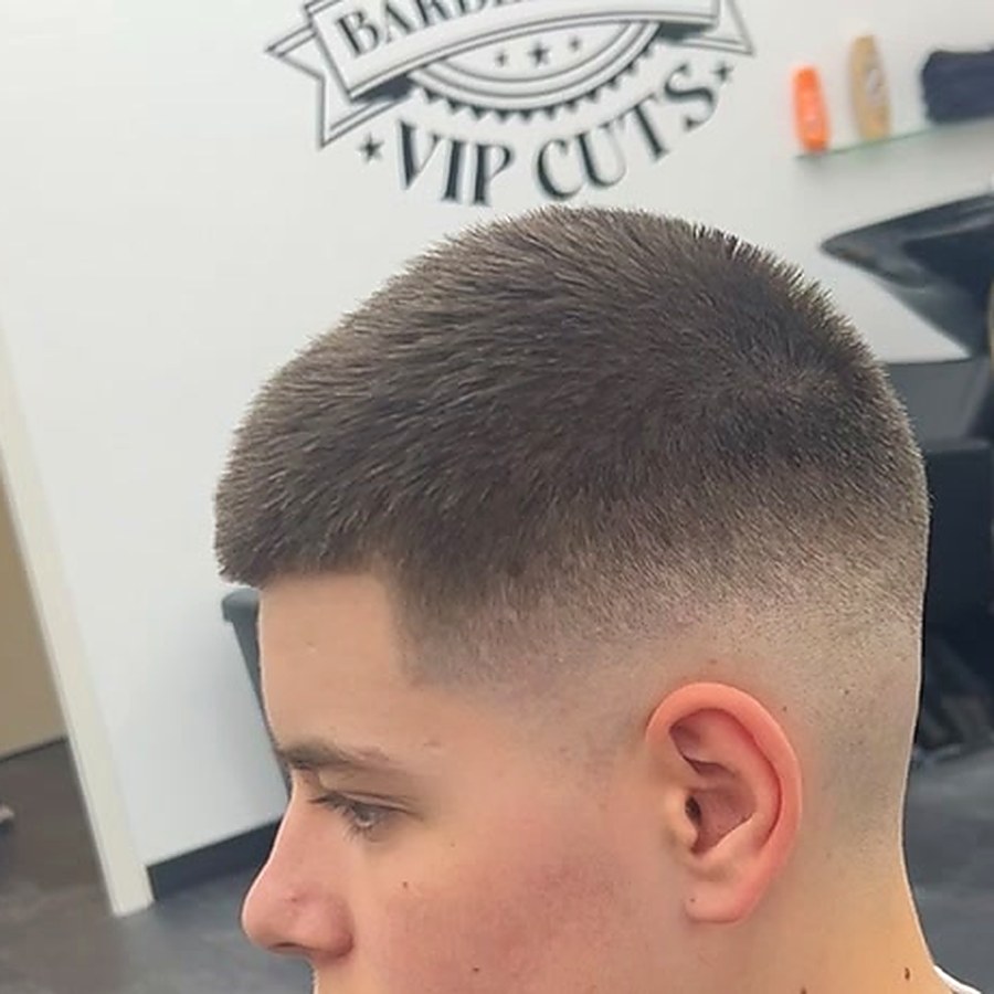 Skin fade kapsel geknipt bij Barbershop VIP Cuts